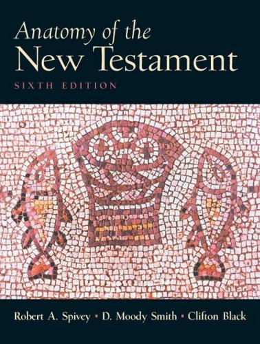 Book Anatomy of the New Testament (6th Edition) free