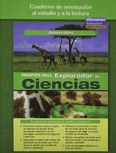 Book Science Explorer Animals Spanish Guided Reading And Study Workbook 2005 free