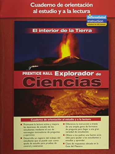 Book SCIENCE EXPLORER INSIDE EARTH SPANISH GUIDED READING AND STUDY WORKBOOK 2005 free