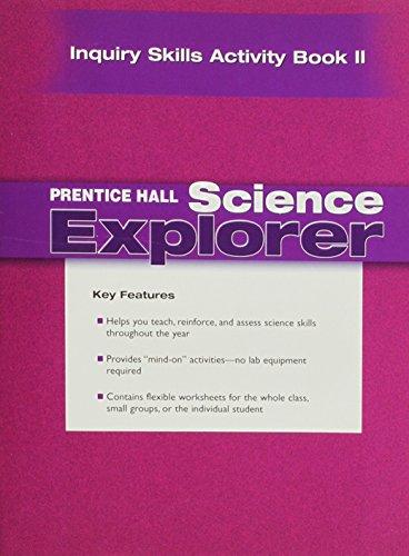 Book SCIENCE EXPLORER INQUIRY SKILLS ACTIVITY BOOK LEVEL II free