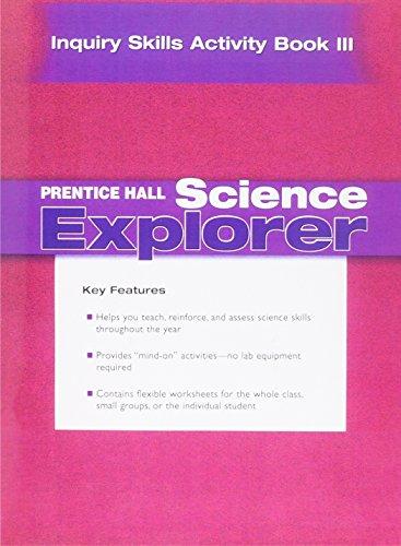Book SCIENCE EXPLORER INQUIRY SKILLS ACTIVITY BOOK LEVEL 3 2005C free