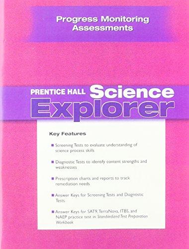 Book SCIENCE EXPLORER PROGRESS MONITORING ASSESSMENTS free
