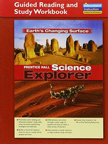 Book Prentice Hall Science Explorer: Earth's Changing Surface (Guided Reading And Study Workbook) free