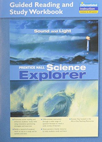 Book SCIENCE EXPLORER SOUND AND LIGHT GUIDED READING AND STUDY WORKBOOK 2005 free
