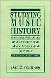 Book Studying Music History: Learning, Reasoning, and Writing About Music History and Literature (2nd Edition) free