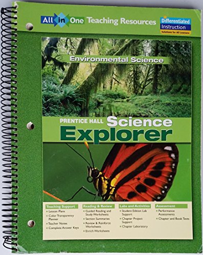 Book All in One TEACHING RESOURCES Environmental Science (Prentice Hall SCIENCE EXPLORER) free