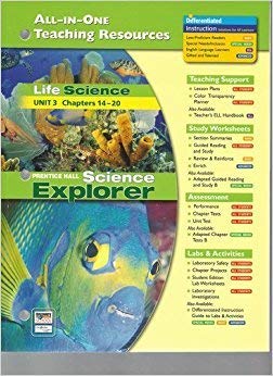 Book All In One Teaching Resources (science Explorer Life Science, Unit 3- Chapters 14-20) free