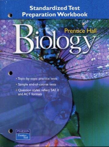 Book PRENTICE HALL MILLER LEVINE BIOLOGY STANDARDIZED TEST PREP WORKBOOK     2004C free