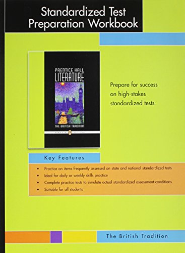 Book PRENTICE HALL LITERATURE PENGUIN EDITION STANDARDIZED TEST PREPARATION WORKBOOK GRADE 12 2007C free