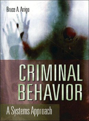 Book Criminal Behavior: A Systems Approach free