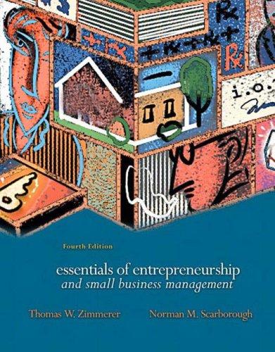 Book Essentials Of Entrepreneurship And Small Business Management free