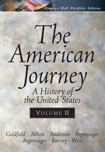 Book The American Journey Portfolio Edition, Vol. II free