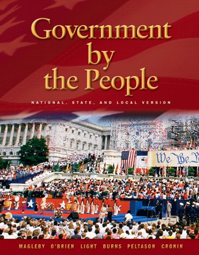 Book Government By The People,  National, State, and Local (21st Edition) free
