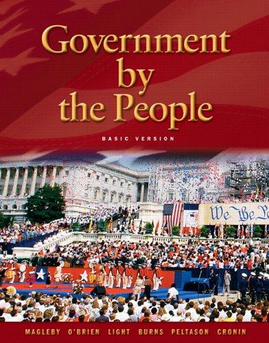 Book Government By the People, Basic Version (21st Edition) free