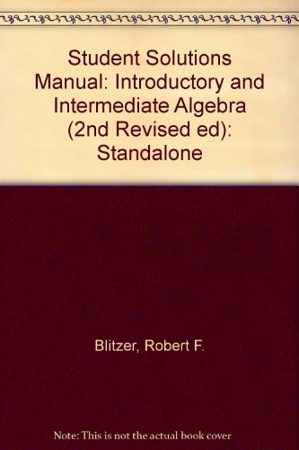 Book Student Solutions Manual-Standalone free Book Student Solutions Manual-Standalone free