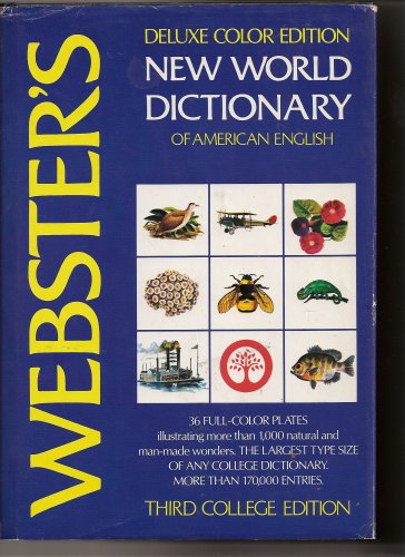 Book Webster's New World Dictionary of American English (Deluxe Color Edition, Third College Edition) free
