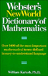 Book Webster's New World Dictionary of Mathematics free