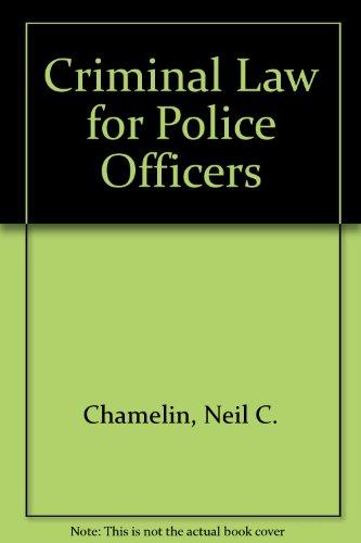 Book Criminal law for police officers (Prentice-Hall series in criminal justice) free