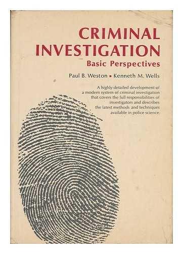 Book Criminal investigation: basic perspectives (Prentice-Hall series in law enforcement) free