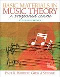 Book Basic Materials in Music Theory: A Programed Course (11th Edition) free