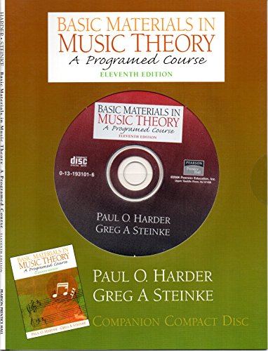 Book Basic Materials in Music Theory free