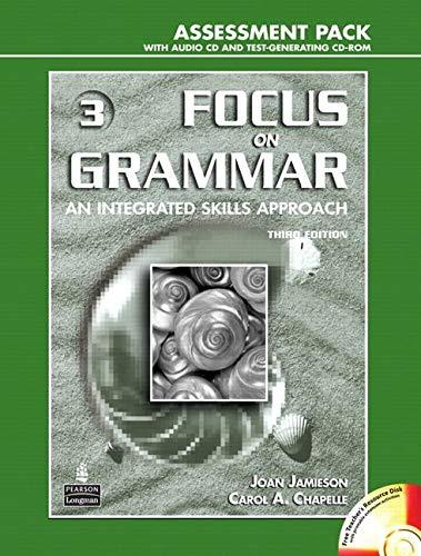 Book Focus on Grammar 3, Assessment Pack free