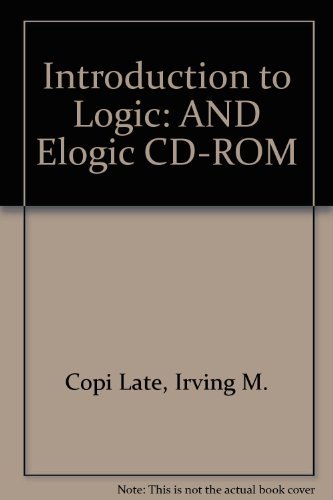 Book Introduction To Logic With Elogic free