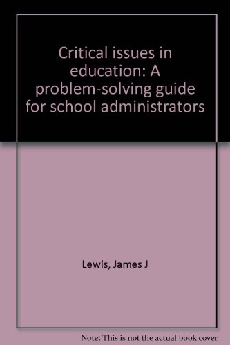 Book Critical issues in education free