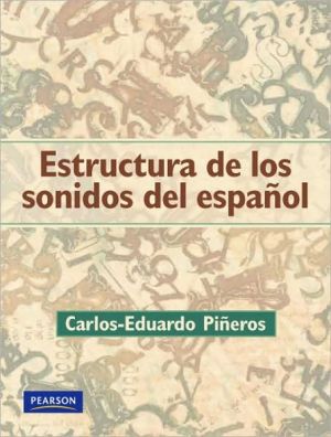 Book Estructura de los Sonidos del Espanol/ Structures of the Sounds of Spanish free