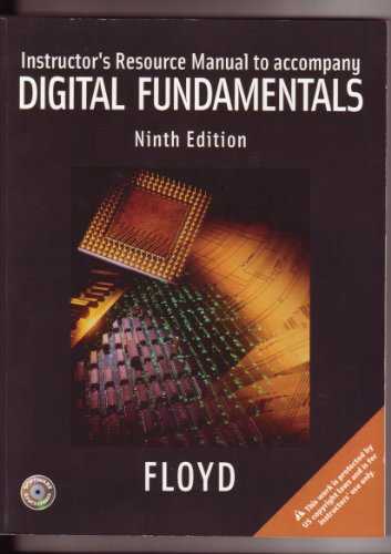 Book Instructor's Resource Manual to Accompany Digital Fundamentals free