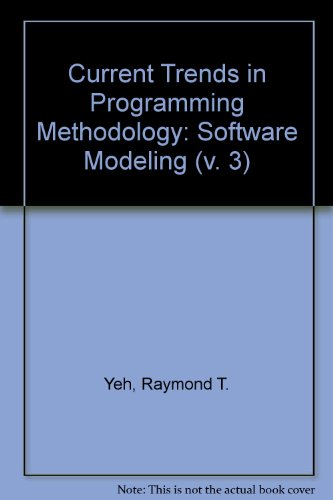Book Current Trends In Programming Methodology: Software Modeling (v. 3) free