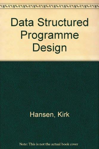 Book Data Structured Program Design free
