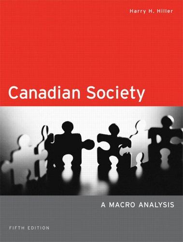 Book Canadian Society: A Macro Analysis (5th Edition) free
