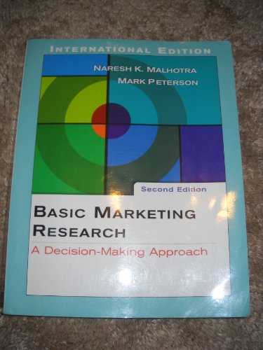Book Basic Marketing Research (International Edition) free