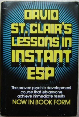 Book David St. Clair's Lessons in Instant ESP free