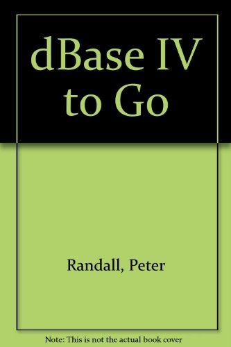Book Dbase Iv To Go free