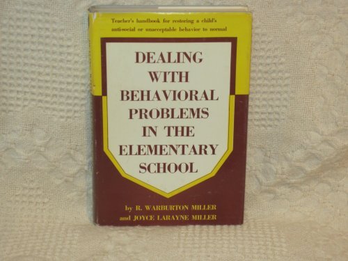 Book Dealing with behavioral problems in the elementary school free