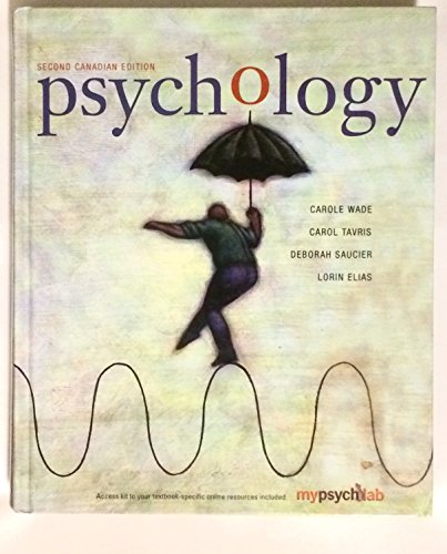 Book PSYCHOLOGY (CANADIAN ED) free