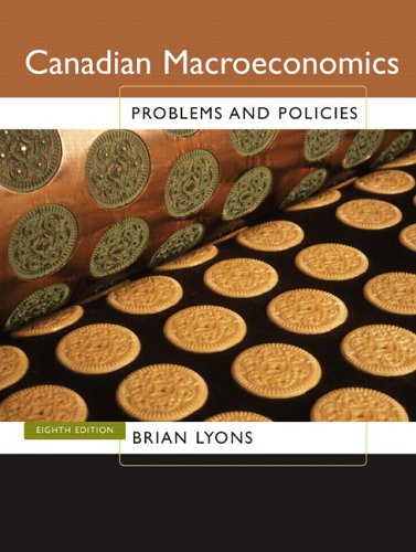 Book Canadian Macroeconomics: Problems and Policies free