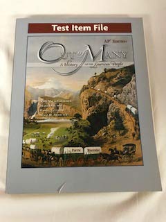 Book Test Item File book for Out of Many: A History of the American People (AP Edition, 5th edition) (Out free