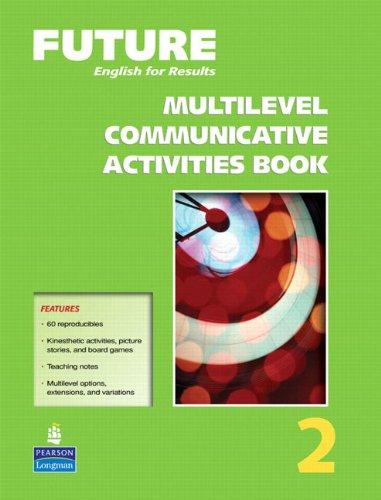 Book Future English for Results Multilevel Communicative Activities Book Level 2 free