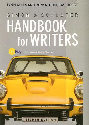 Book Simon And Schuster Handbook For Writers free