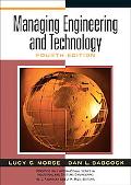 Book Managing Engineering and Technology (4th Edition) free