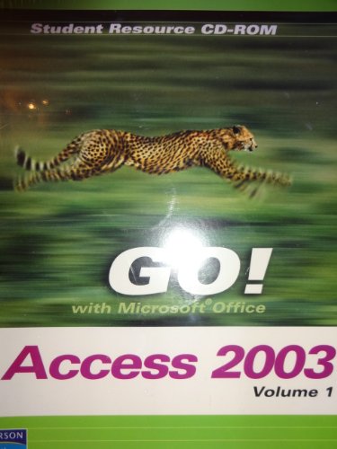 Book Go with Microsoft Acc03 Vol 1& Stu CD Pkg free