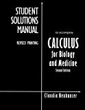 Book Student Solutions Manual for Calculus for Biology and Medicine free