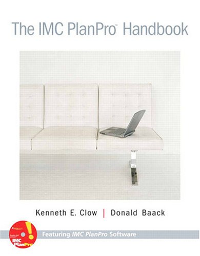 Book IMC PlanPro Handbook featuring IMC PlanPro Software free