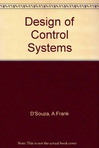 Book Design of Control Systems free