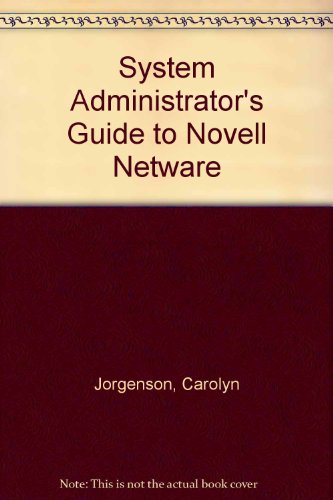 Book Quick Guide to NetWare for the Systems Administrator free