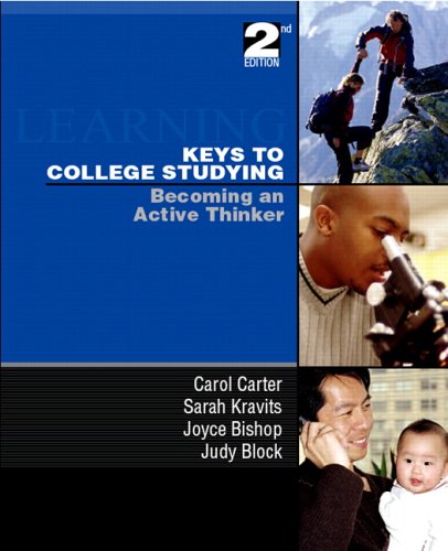 Book Keys to College Studying: Becoming an Active Thinker & Prentice Hall Guide Research Navigation Pkg. (2nd Edition) free