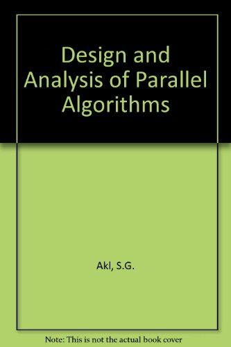 Book The Design And Analysis Of Parallel Algorithms free